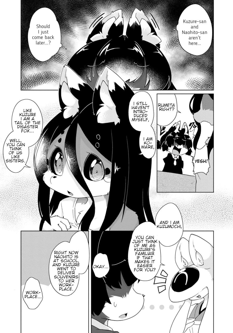 Disaster Fox Kuzure-chan Chapter 37 page 7 - Chapter 37: Return Of The Witch Fox 1