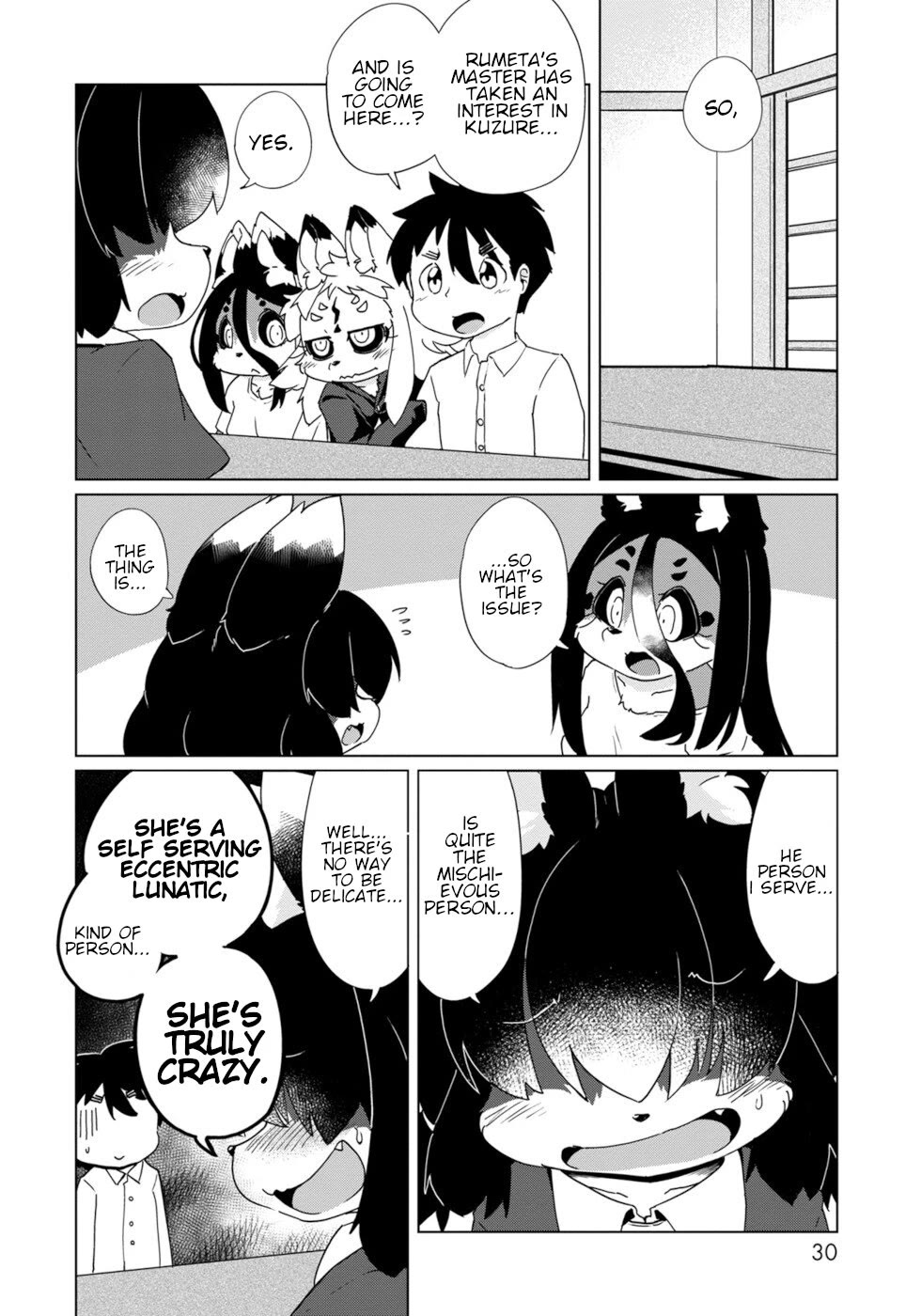 Disaster Fox Kuzure-chan Chapter 38 page 4 - Chapter 38: Return Of The Witch Fox 2