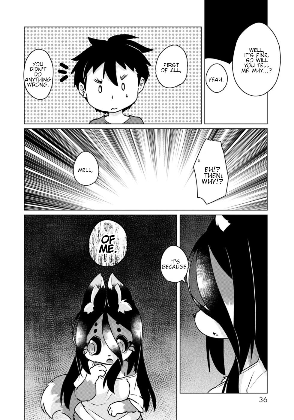 Disaster Fox Kuzure-chan Chapter 44 page 12 - Chapter 44: Distanced Fox 2