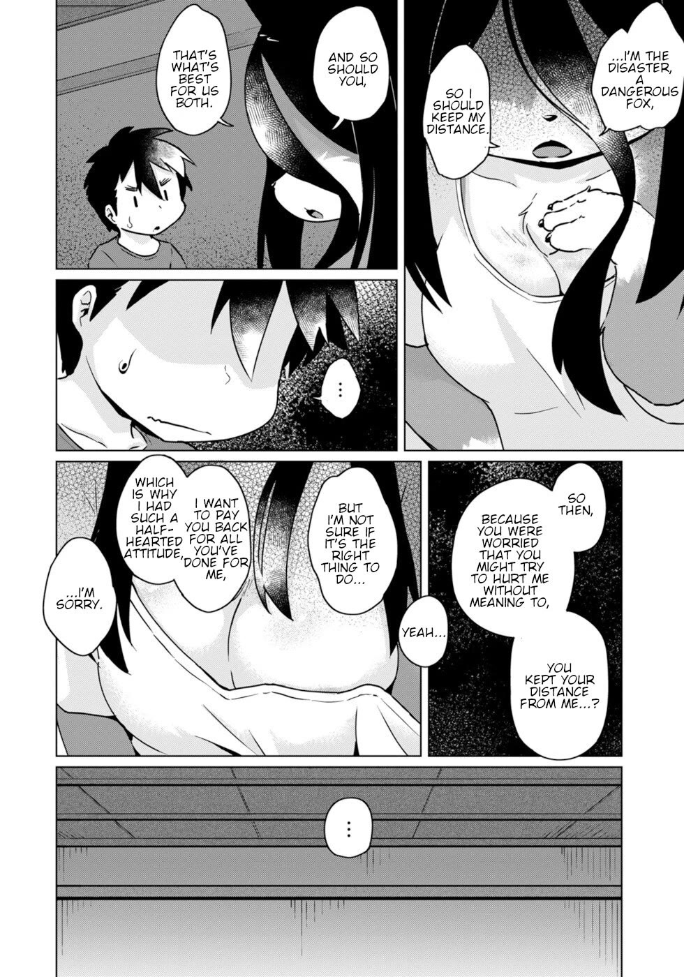 Disaster Fox Kuzure-chan Chapter 44 page 16 - Chapter 44: Distanced Fox 2