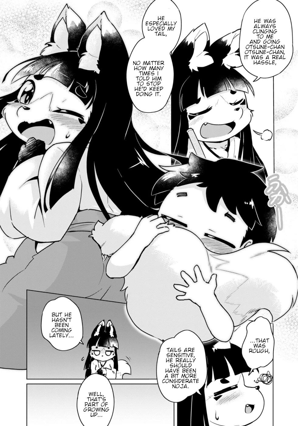 Disaster Fox Kuzure-chan Chapter 45 page 3 - Chapter 45: Considerate Fox