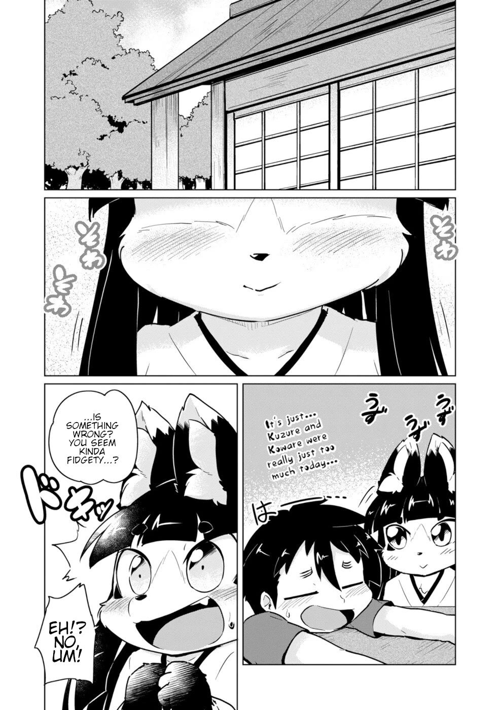 Disaster Fox Kuzure-chan Chapter 46 page 1 - Chapter 46: Considerate Fox 2
