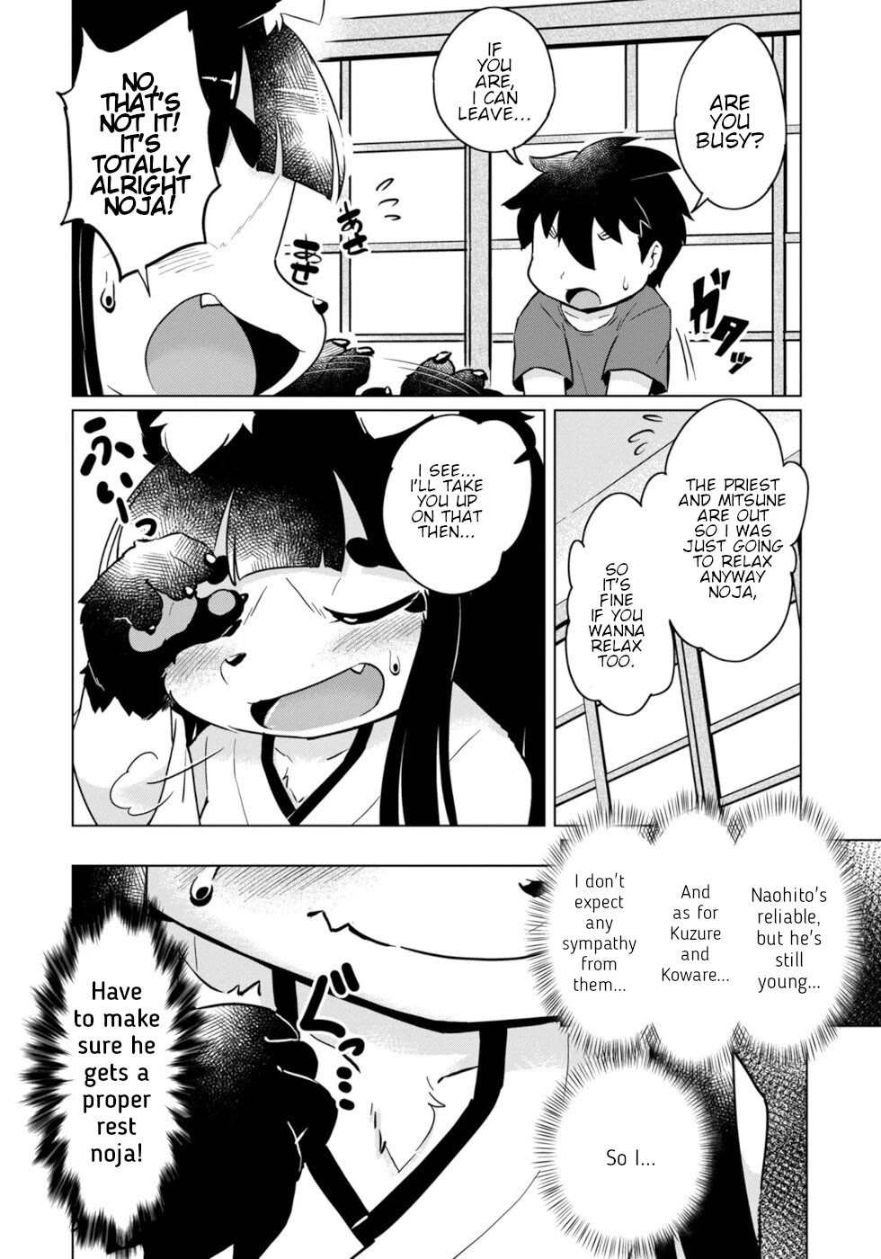 Disaster Fox Kuzure-chan Chapter 46 page 2 - Chapter 46: Considerate Fox 2