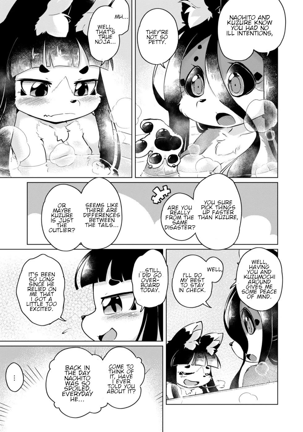 Disaster Fox Kuzure-chan Chapter 47 page 17 - Chapter 47: Wants to Be Spoiled Fox
