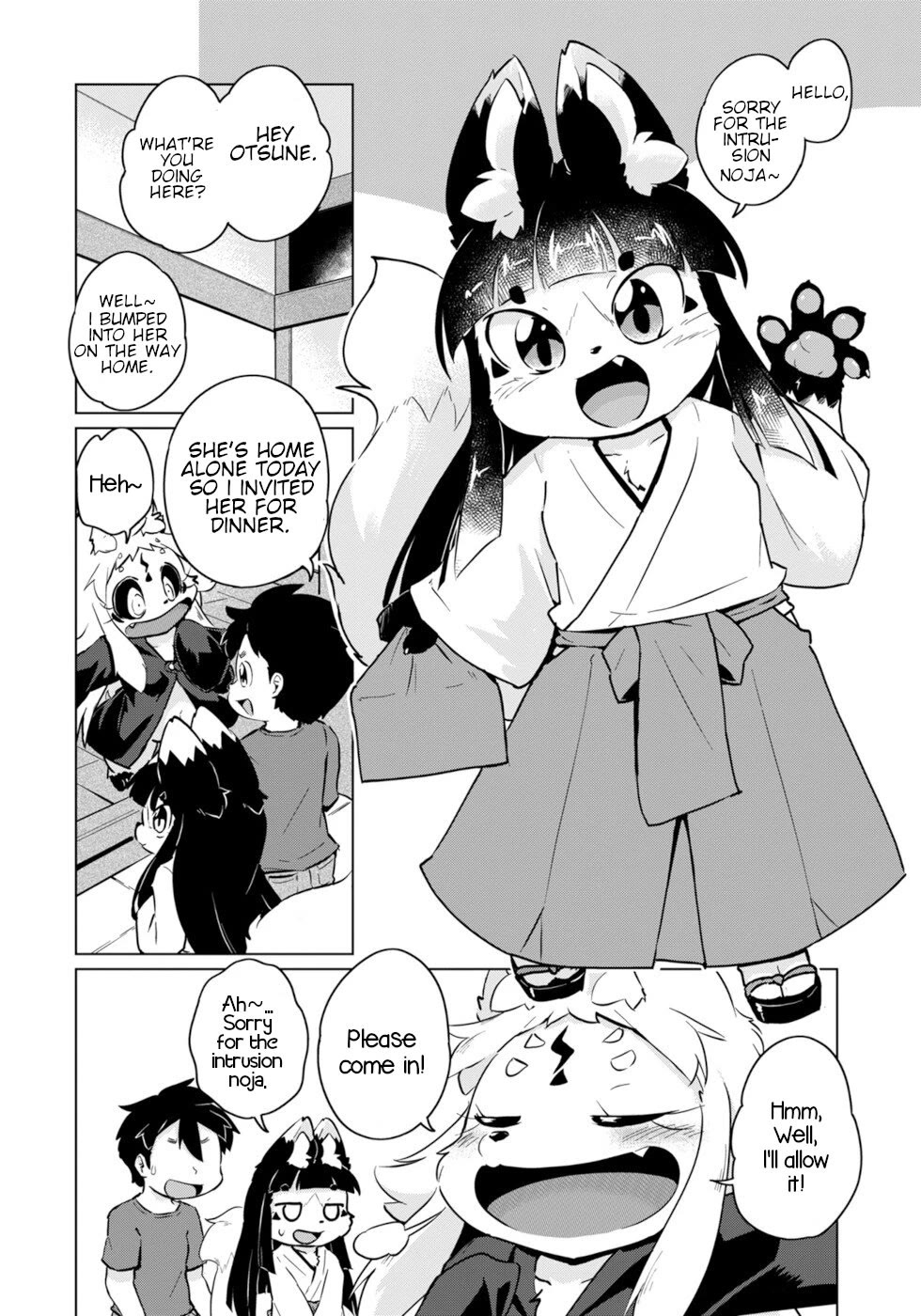 Disaster Fox Kuzure-chan Chapter 47 page 2 - Chapter 47: Wants to Be Spoiled Fox