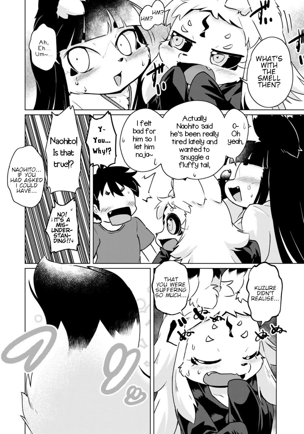 Disaster Fox Kuzure-chan Chapter 47 page 6 - Chapter 47: Wants to Be Spoiled Fox