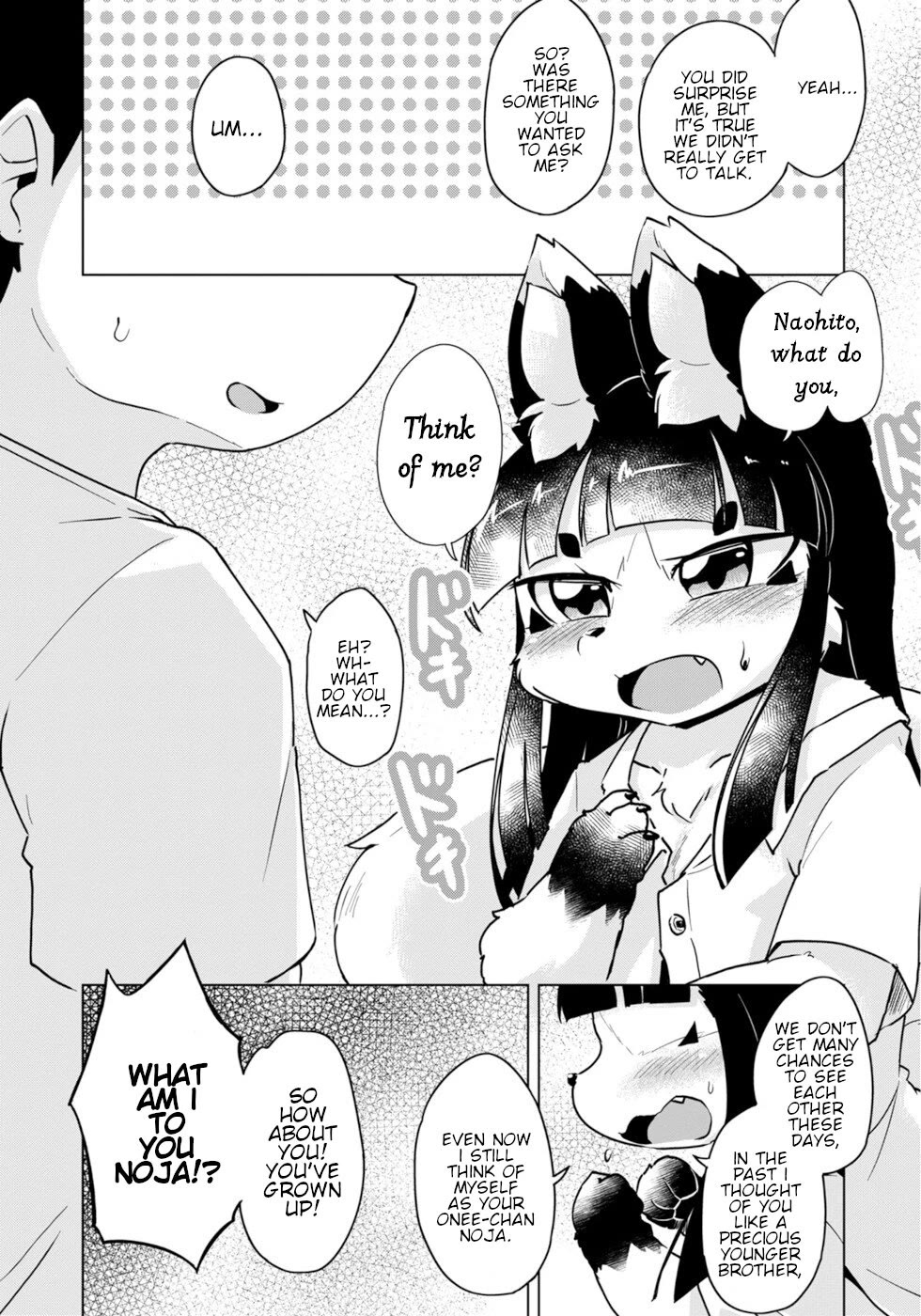 Disaster Fox Kuzure-chan Chapter 48 page 15 - Chapter 48: Wants To Be Spoiled Fox 2