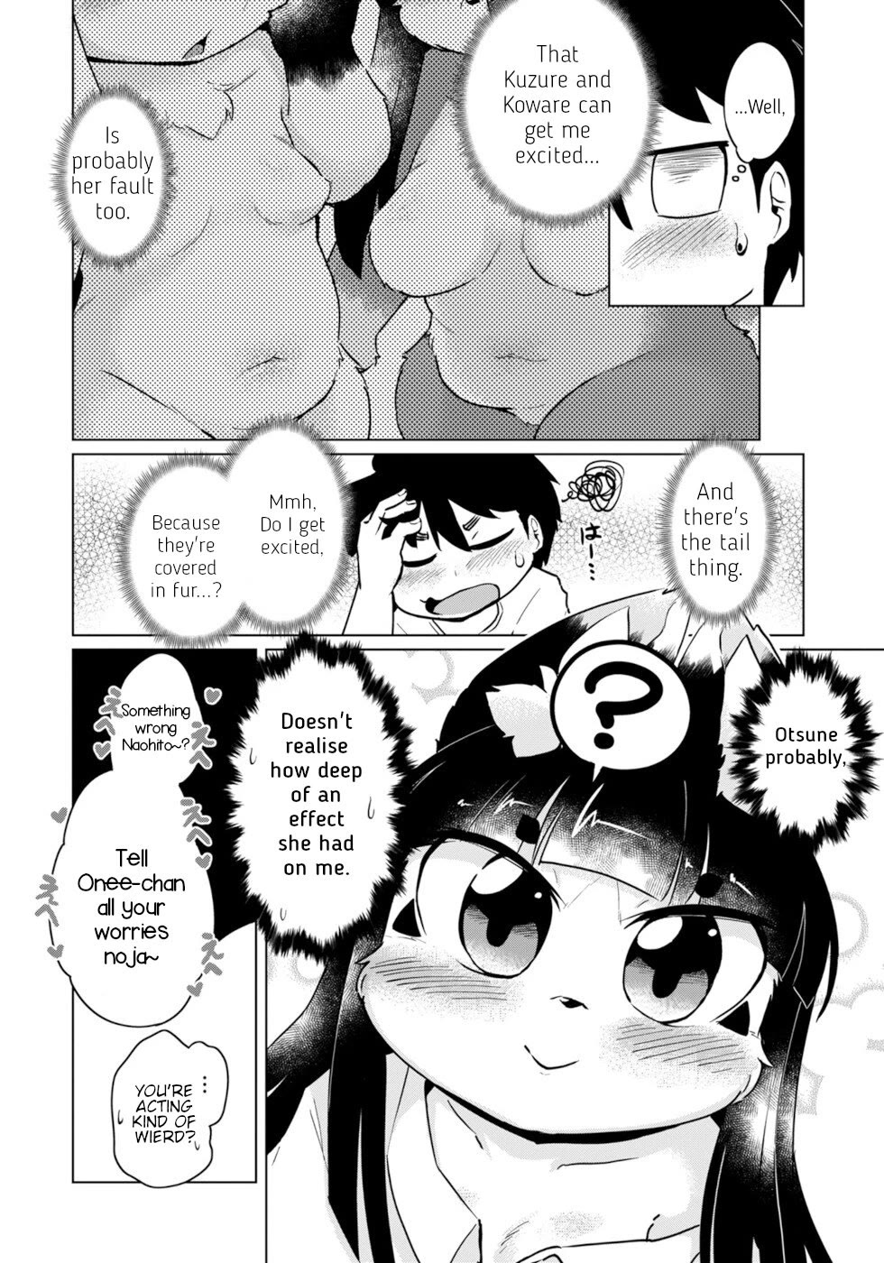 Disaster Fox Kuzure-chan Chapter 48 page 18 - Chapter 48: Wants To Be Spoiled Fox 2