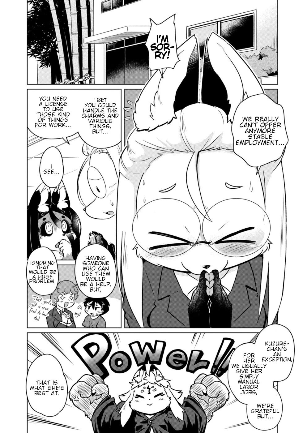 Disaster Fox Kuzure-chan Chapter 51 page 5 - Chapter 51: Job Hunting Fox