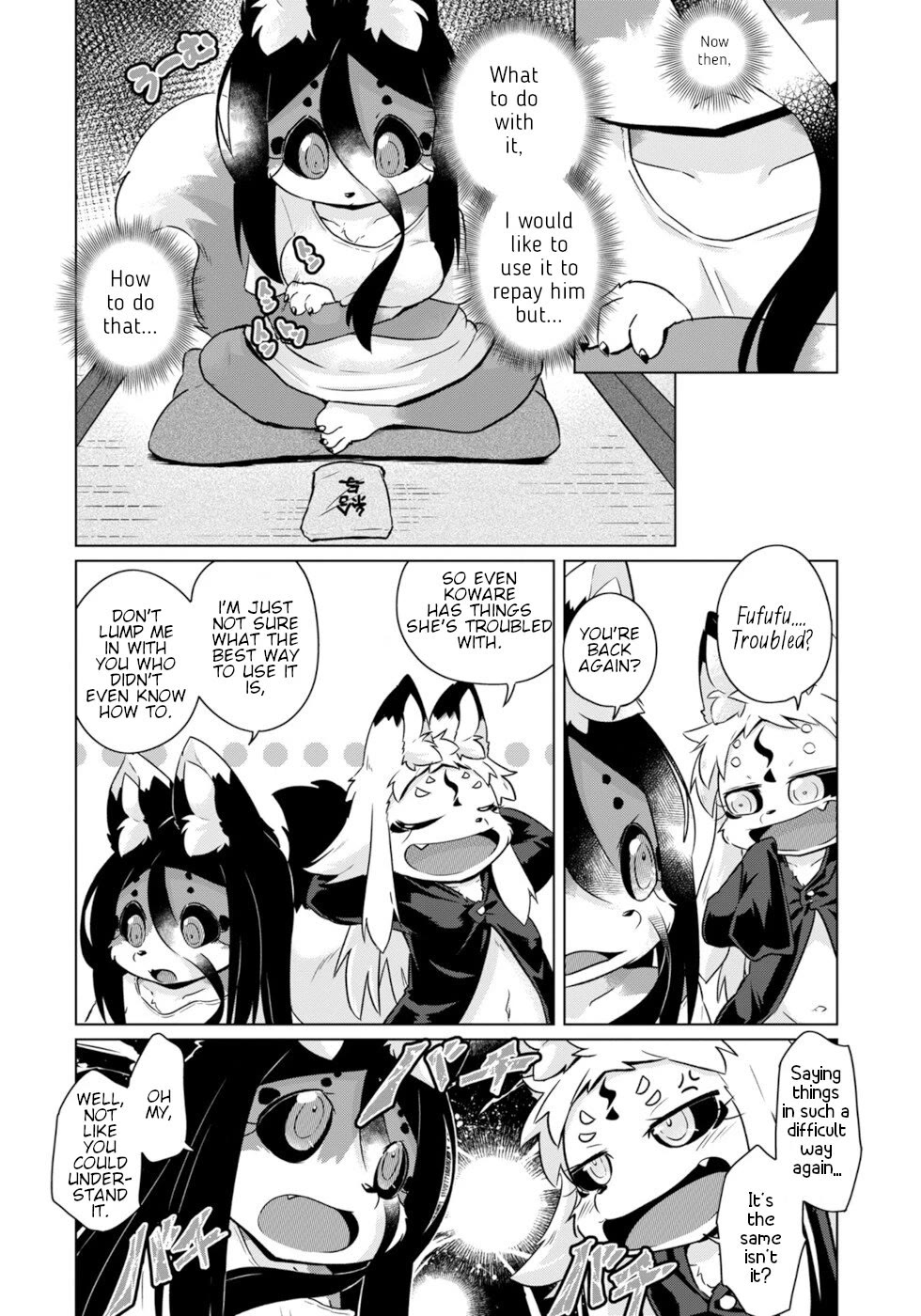 Disaster Fox Kuzure-chan Chapter 53 page 4 - Chapter 53: Repayment Fox