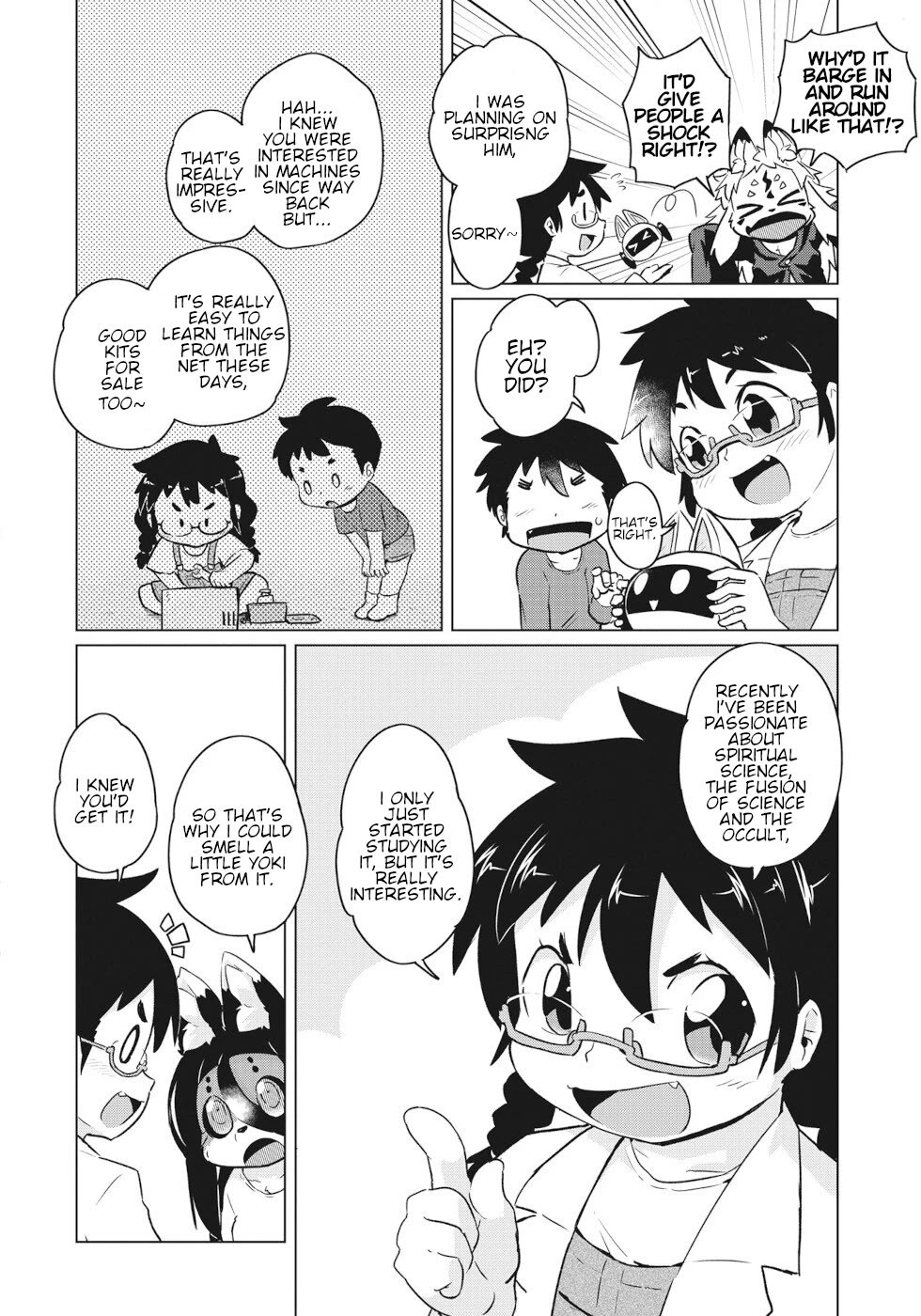 Disaster Fox Kuzure-chan Chapter 55 page 10 - Chapter 55: Mecha Maker Fox