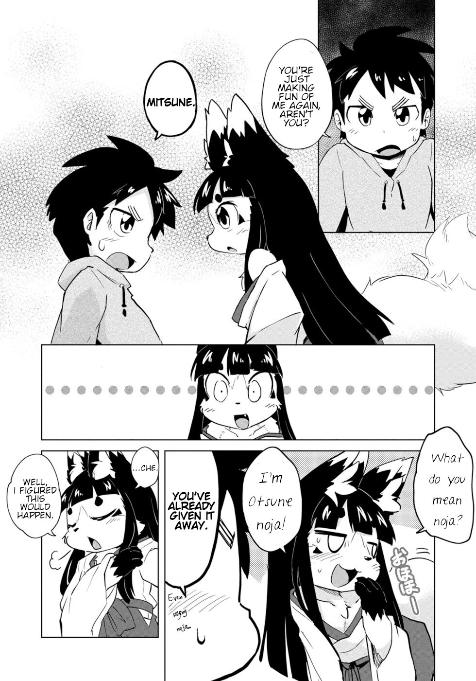 Disaster Fox Kuzure-chan Chapter 6 page 10 - Chapter 6: Disaster Fox And Guardian Kitsune 2