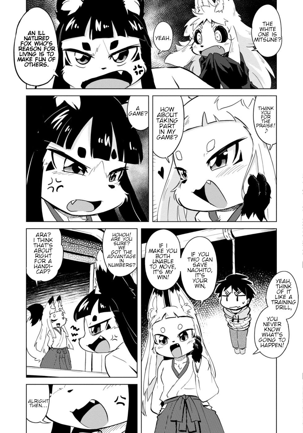 Disaster Fox Kuzure-chan Chapter 6 page 15 - Chapter 6: Disaster Fox And Guardian Kitsune 2