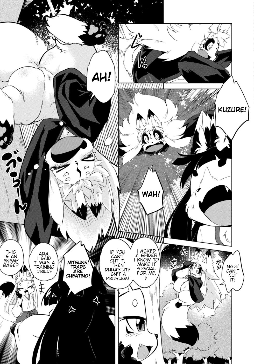 Disaster Fox Kuzure-chan Chapter 6 page 17 - Chapter 6: Disaster Fox And Guardian Kitsune 2