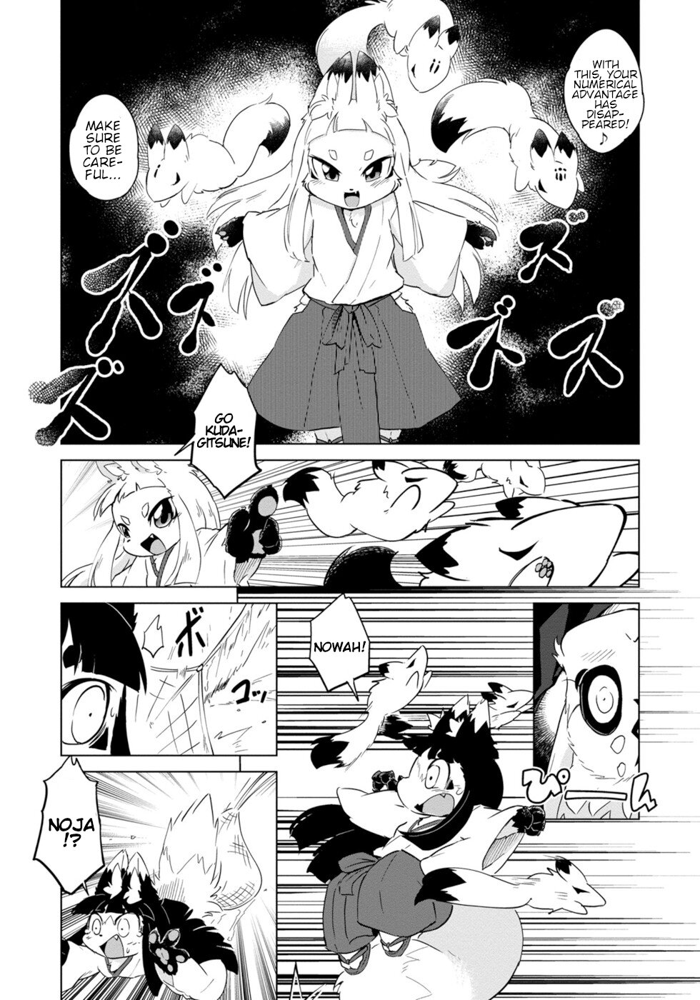 Disaster Fox Kuzure-chan Chapter 6 page 18 - Chapter 6: Disaster Fox And Guardian Kitsune 2