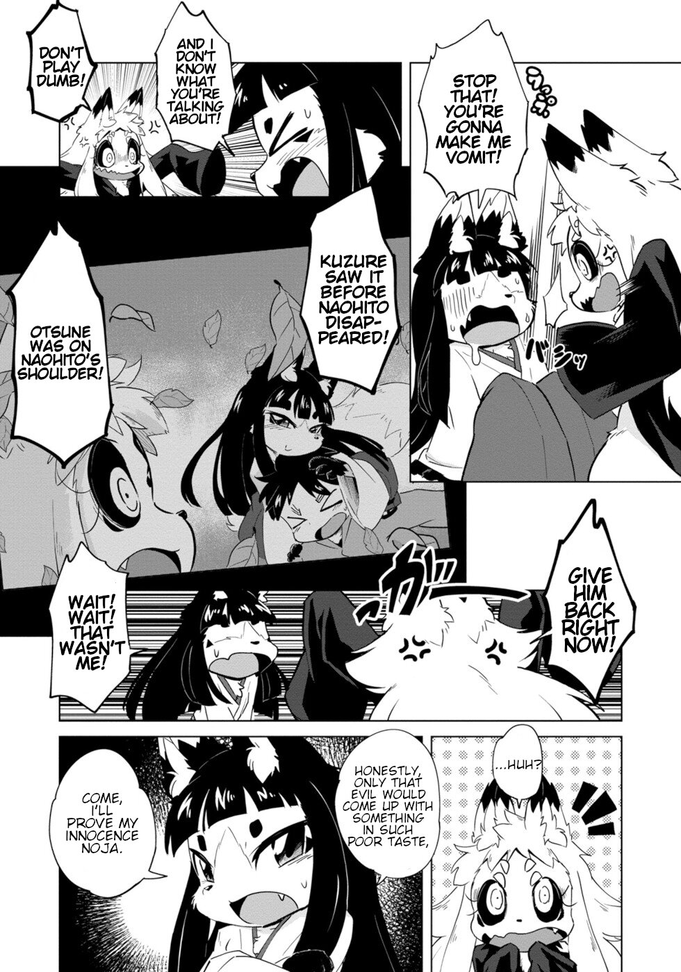 Disaster Fox Kuzure-chan Chapter 6 page 4 - Chapter 6: Disaster Fox And Guardian Kitsune 2