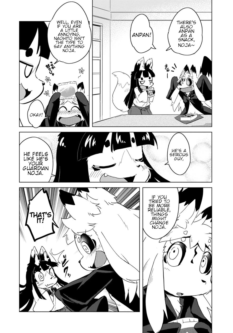 Disaster Fox Kuzure-chan Chapter 7 page 22 - Chapter 7: House Sitting Fox