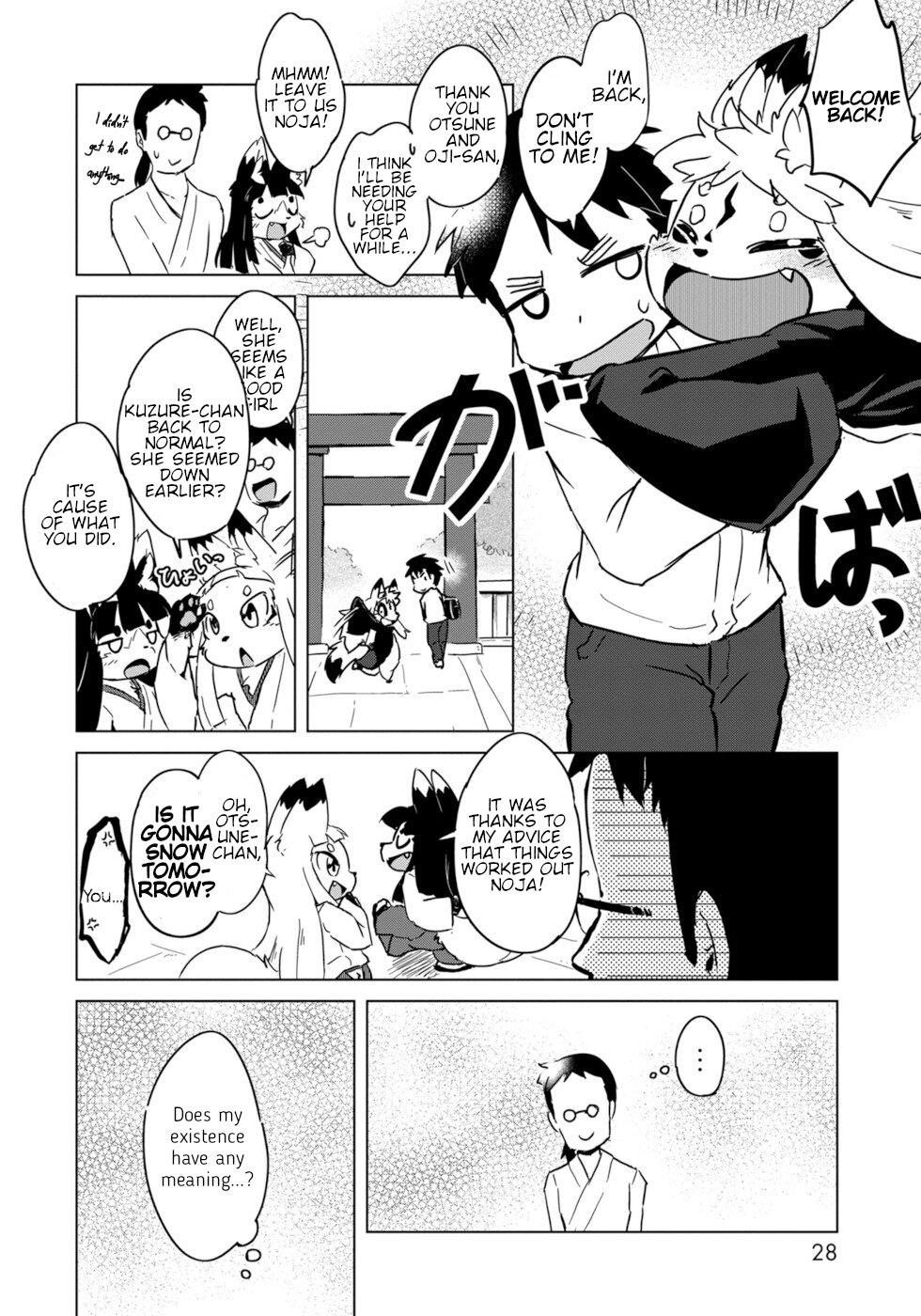 Disaster Fox Kuzure-chan Chapter 7 page 24 - Chapter 7: House Sitting Fox