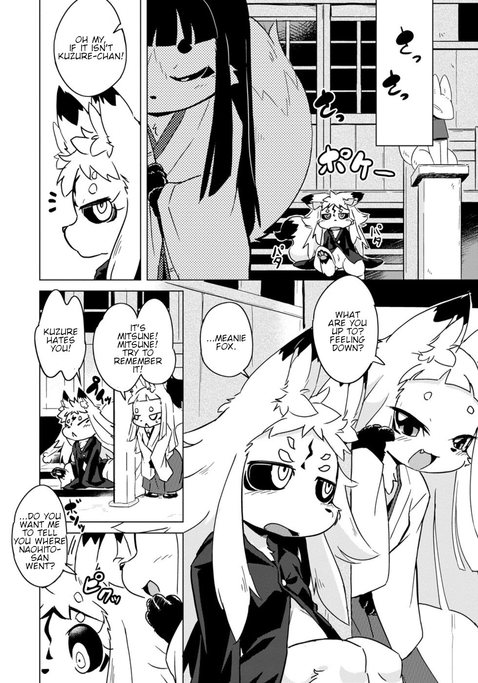 Disaster Fox Kuzure-chan Chapter 7 page 6 - Chapter 7: House Sitting Fox