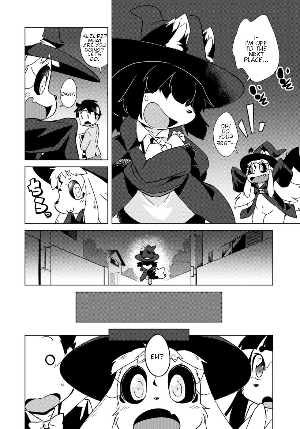 Disaster Fox Kuzure-chan Chapter 8 page 10 - Chapter 8: Halloween Fox