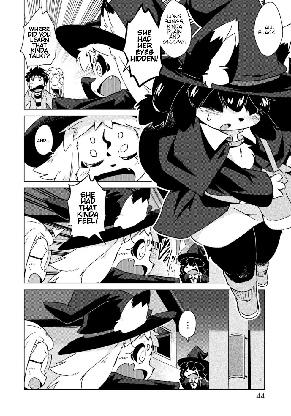Disaster Fox Kuzure-chan Chapter 8 page 14 - Chapter 8: Halloween Fox