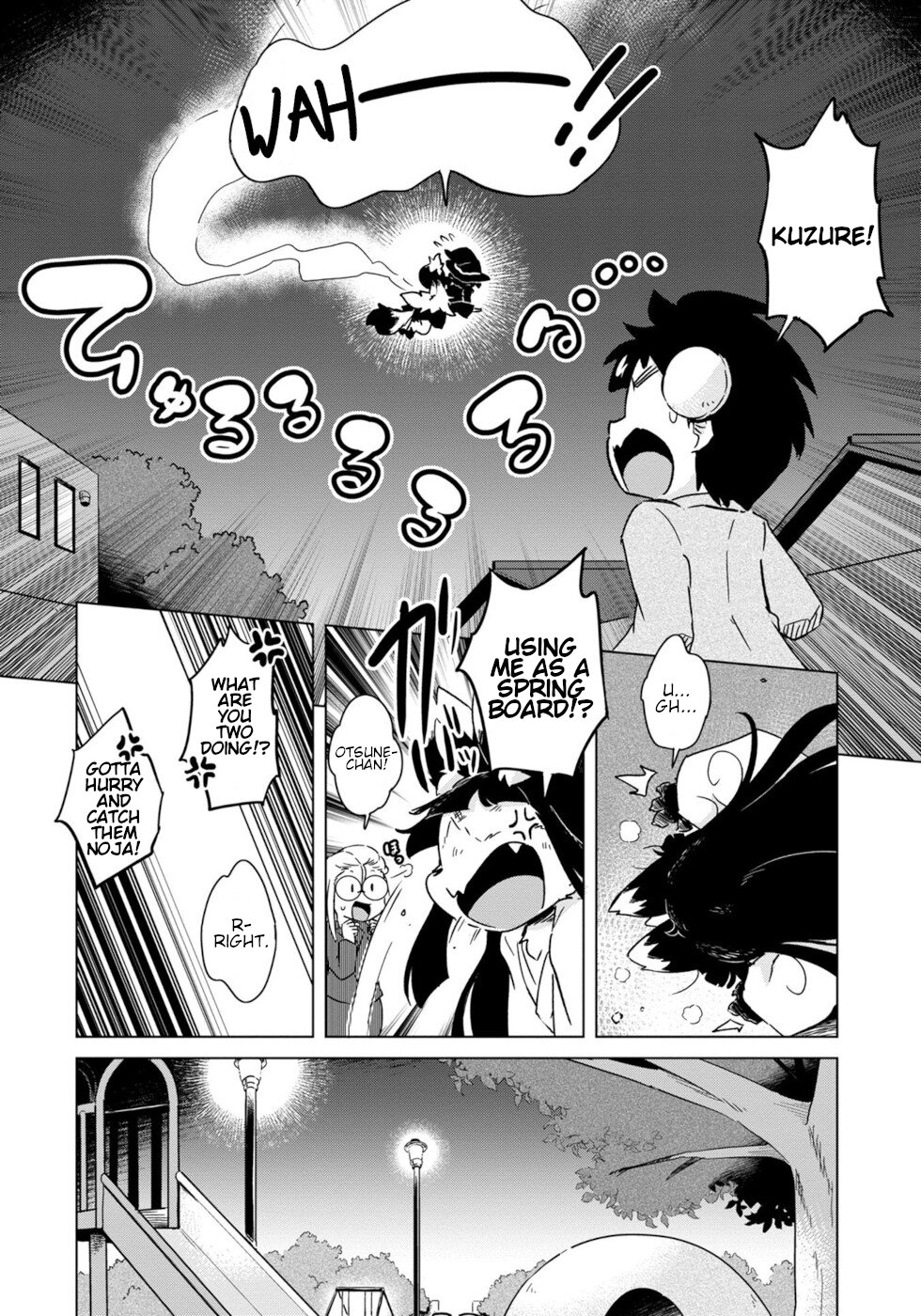 Disaster Fox Kuzure-chan Chapter 8 page 18 - Chapter 8: Halloween Fox