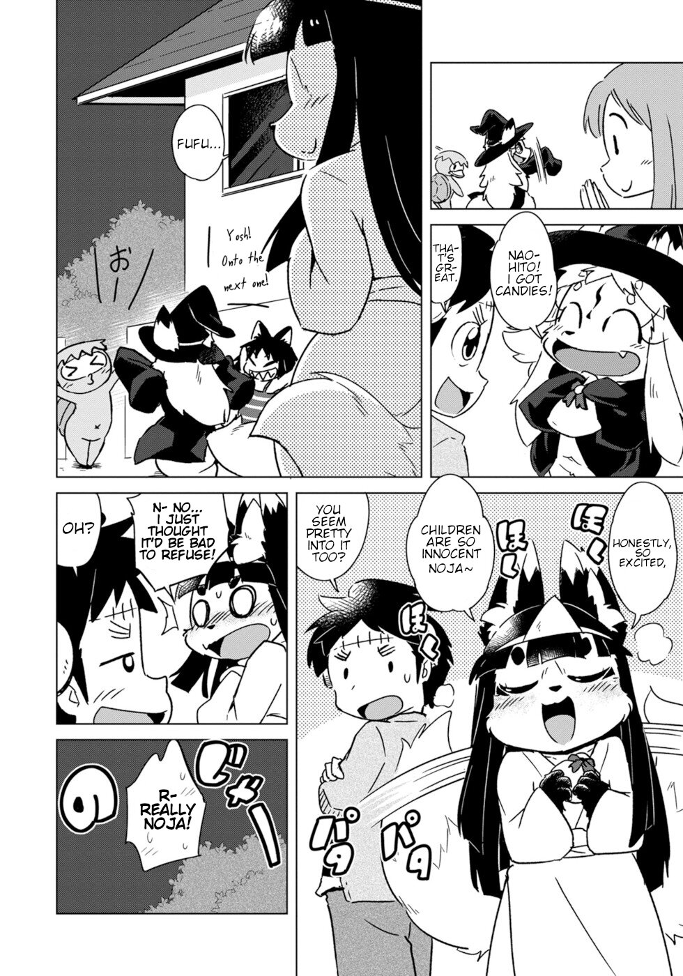 Disaster Fox Kuzure-chan Chapter 8 page 2 - Chapter 8: Halloween Fox
