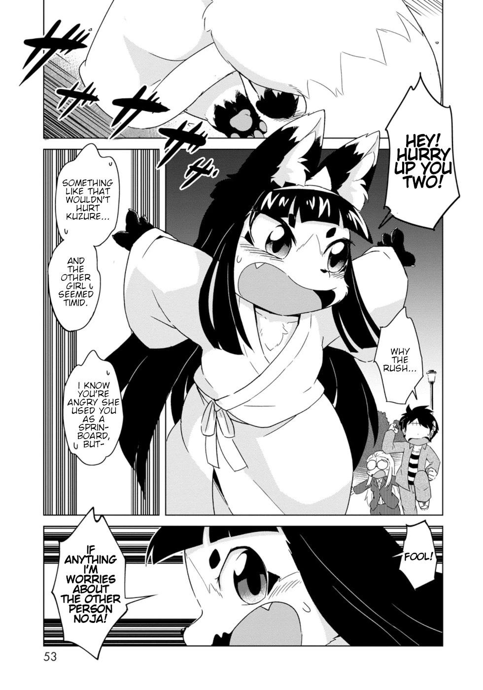 Disaster Fox Kuzure-chan Chapter 9 page 1 - Chapter 9: Halloween Fox 2