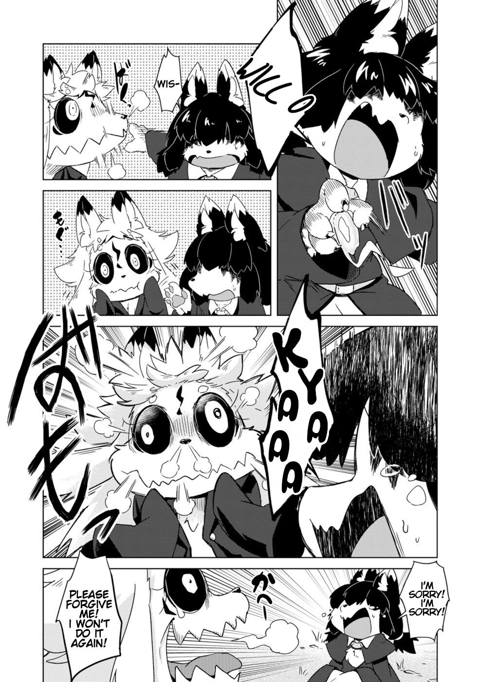 Disaster Fox Kuzure-chan Chapter 9 page 13 - Chapter 9: Halloween Fox 2