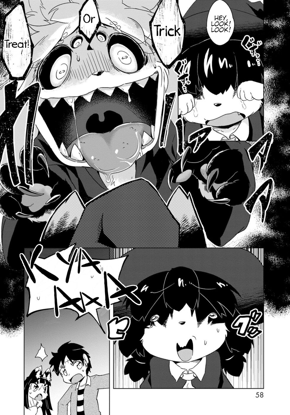 Disaster Fox Kuzure-chan Chapter 9 page 6 - Chapter 9: Halloween Fox 2