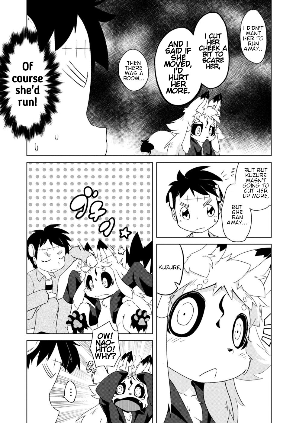 Disaster Fox Kuzure-chan Chapter 9 page 9 - Chapter 9: Halloween Fox 2