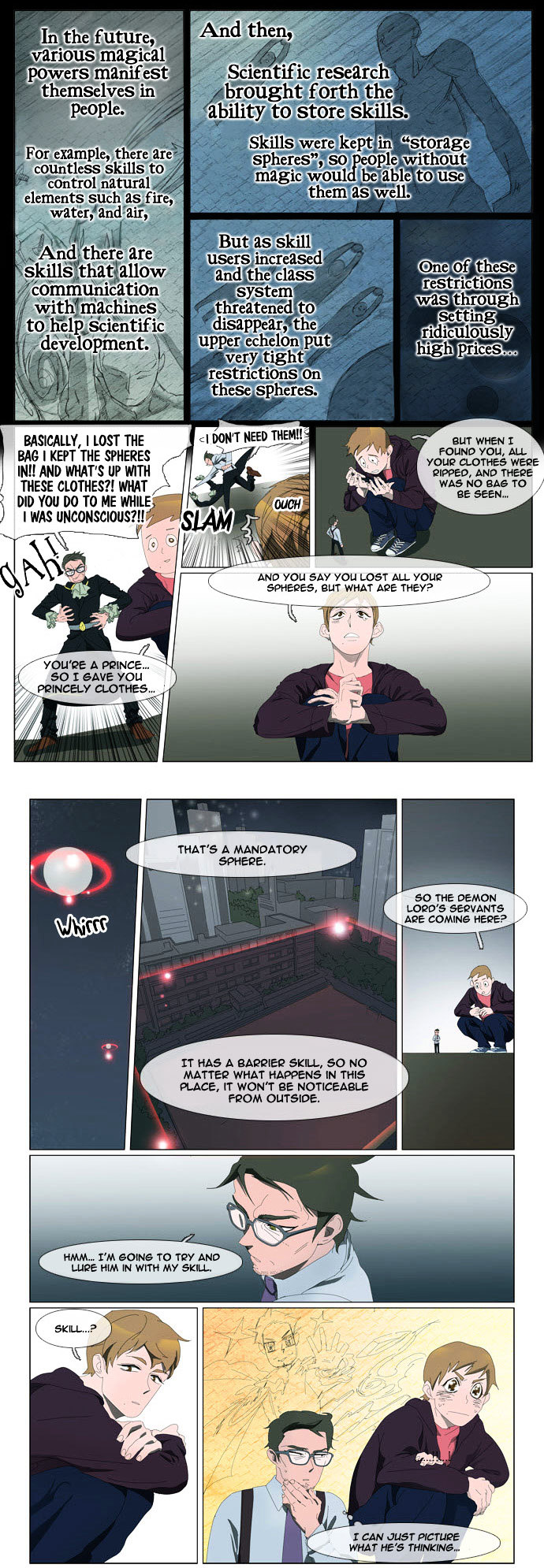 Disaster, Old Man and Monster Chapter 0 page 11 - Chapter 0 : [Oneshot]