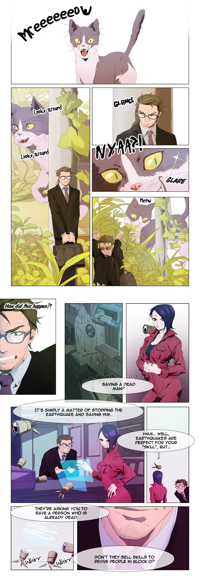 Disaster, Old Man and Monster Chapter 0 page 2 - Chapter 0 : [Oneshot]