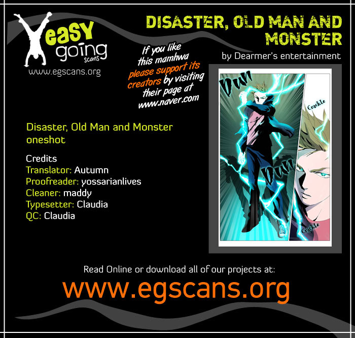 Disaster, Old Man and Monster Chapter 0 page 32 - Chapter 0 : [Oneshot]