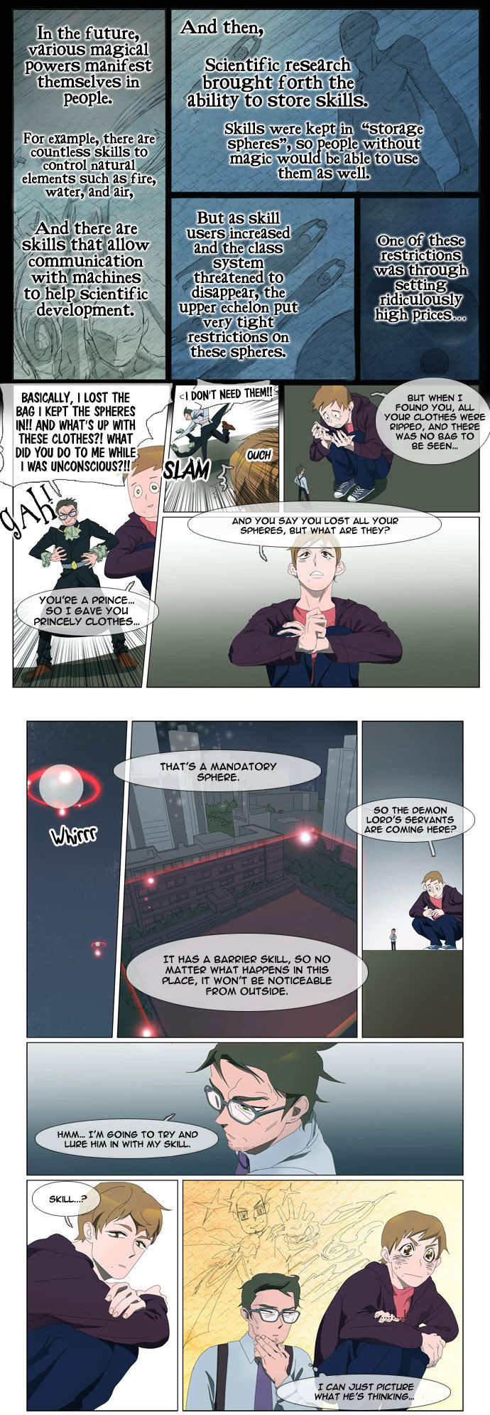 Disaster, Old Man and Monster Chapter 1 page 11 - Chapter 1