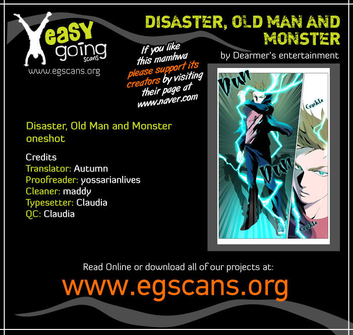 Disaster, Old Man and Monster Chapter 1 page 32 - Chapter 1