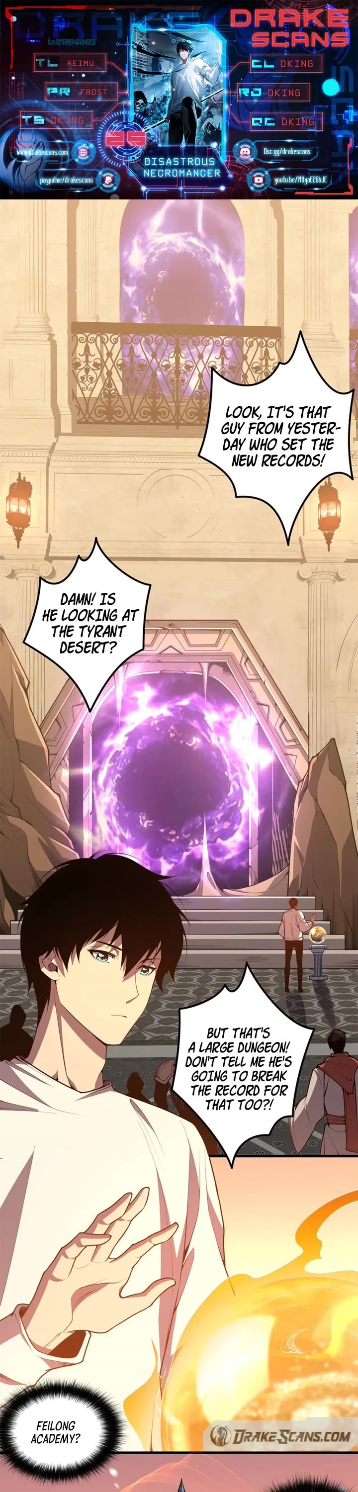 Disastrous Necromancer Chapter 25 page 1 - Chapter 25