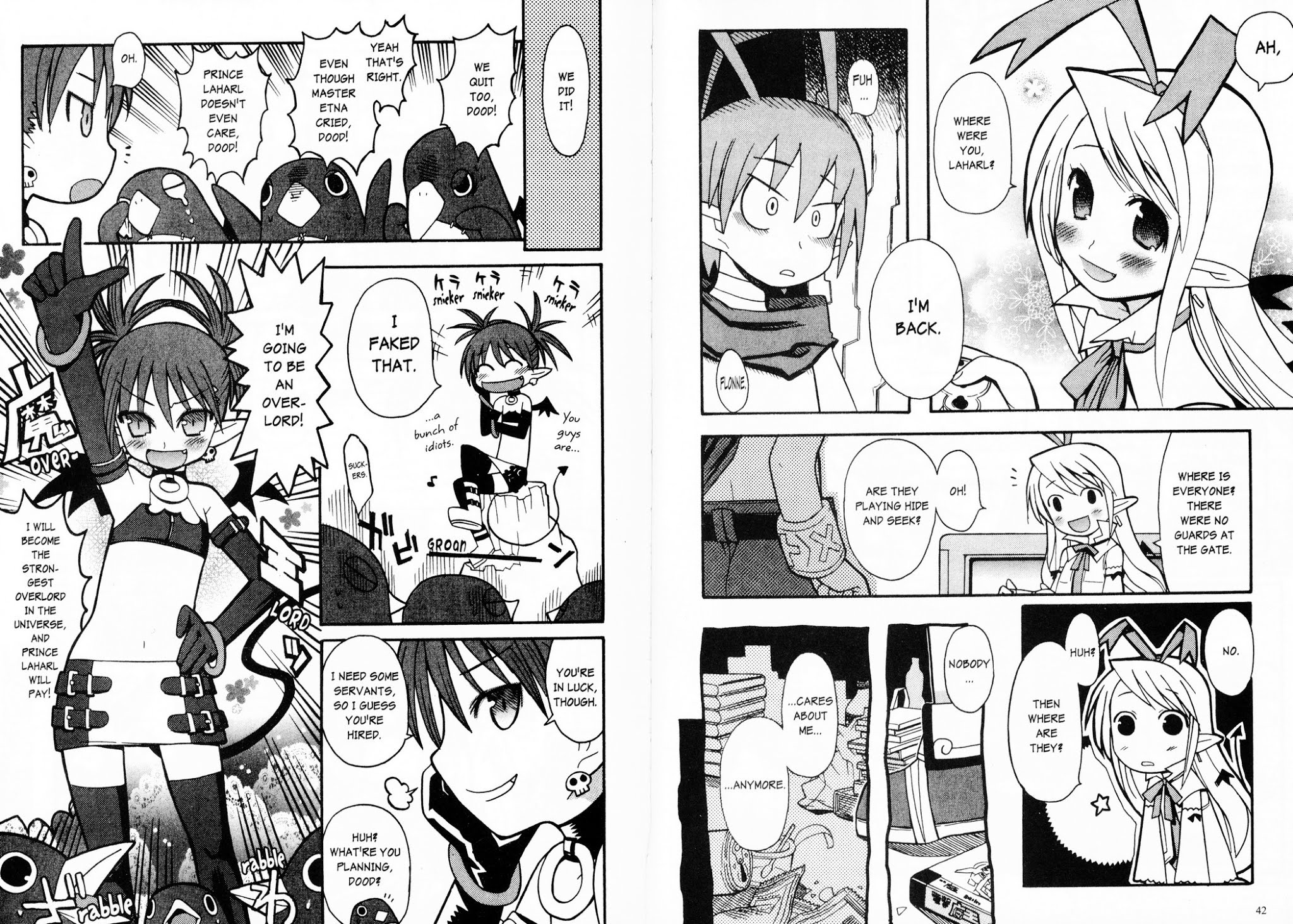 Disgaea 2: Cursed Memories Chapter 1.2 page 6 - Vol.1 Chapter 2: Netherworld Reborn