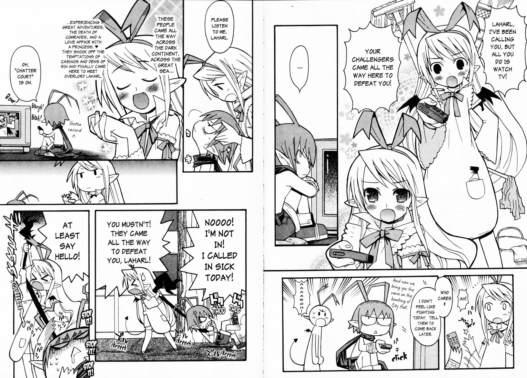 Disgaea 2: Cursed Memories Chapter 1.3 page 4 - Vol.1 Chapter 3: Overlord's Pride