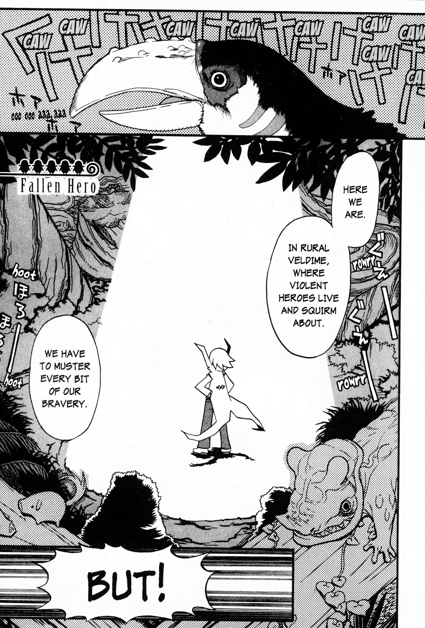Disgaea 2: Cursed Memories Chapter 1.5 page 1 - Vol.1 Chapter 5: Fallen Hero