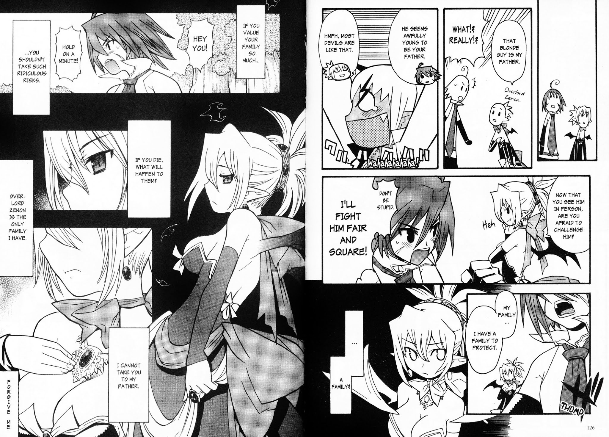 Disgaea 2: Cursed Memories Chapter 1.5 page 12 - Vol.1 Chapter 5: Fallen Hero