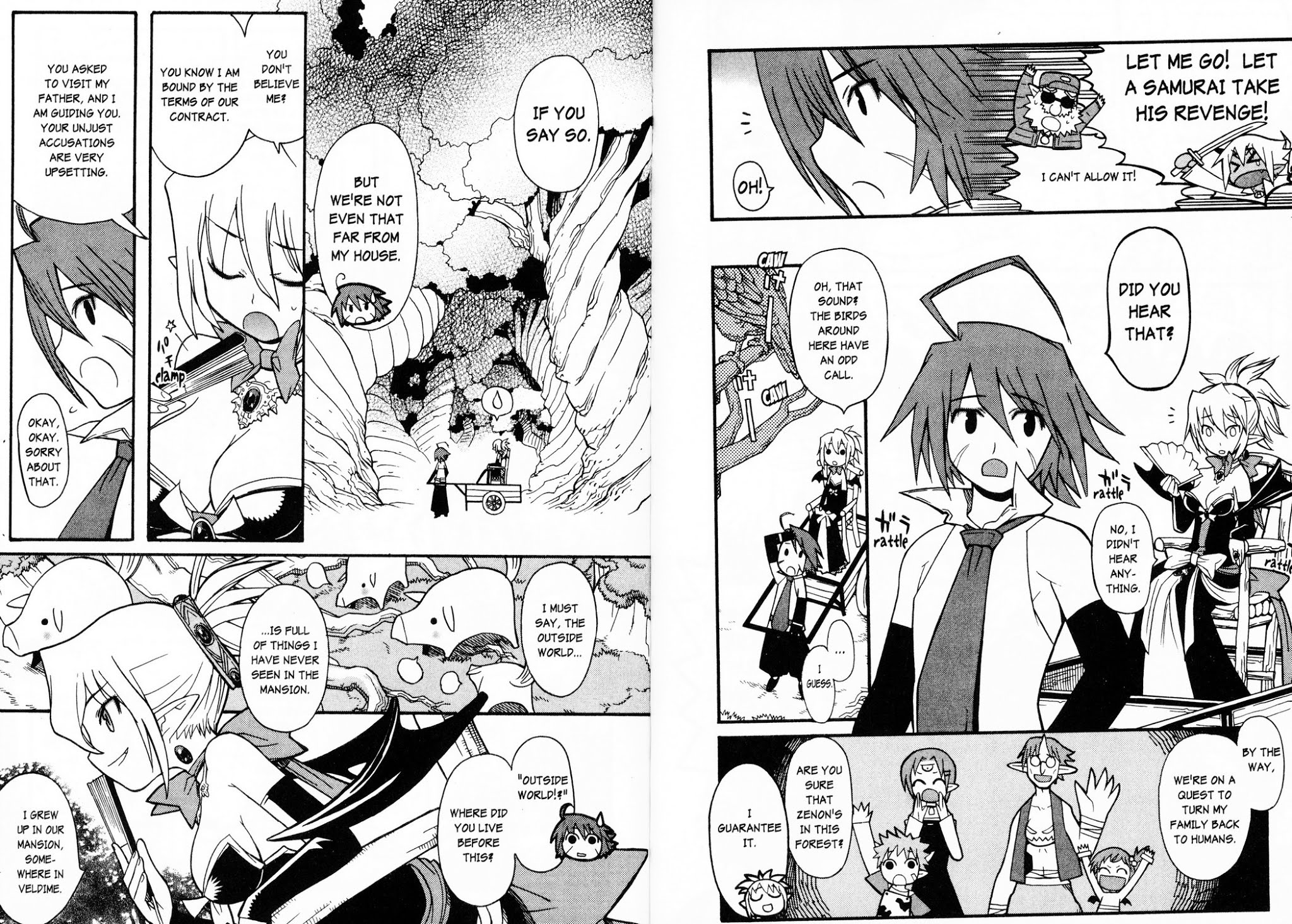 Disgaea 2: Cursed Memories Chapter 1.5 page 5 - Vol.1 Chapter 5: Fallen Hero