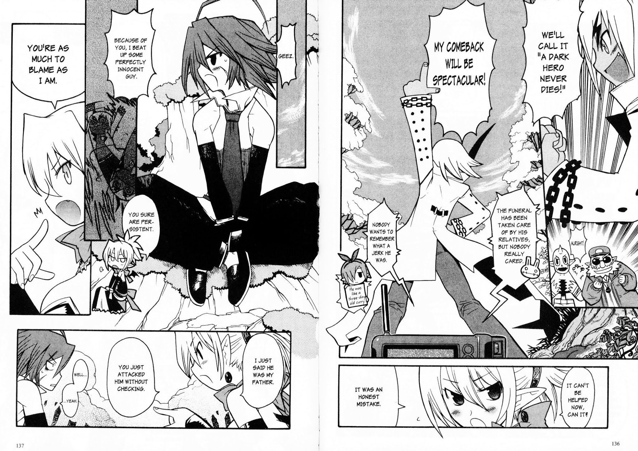 Disgaea 2: Cursed Memories Chapter 1.6 page 3 - Vol.1 Chapter 6: Human Heart, Devil Heart