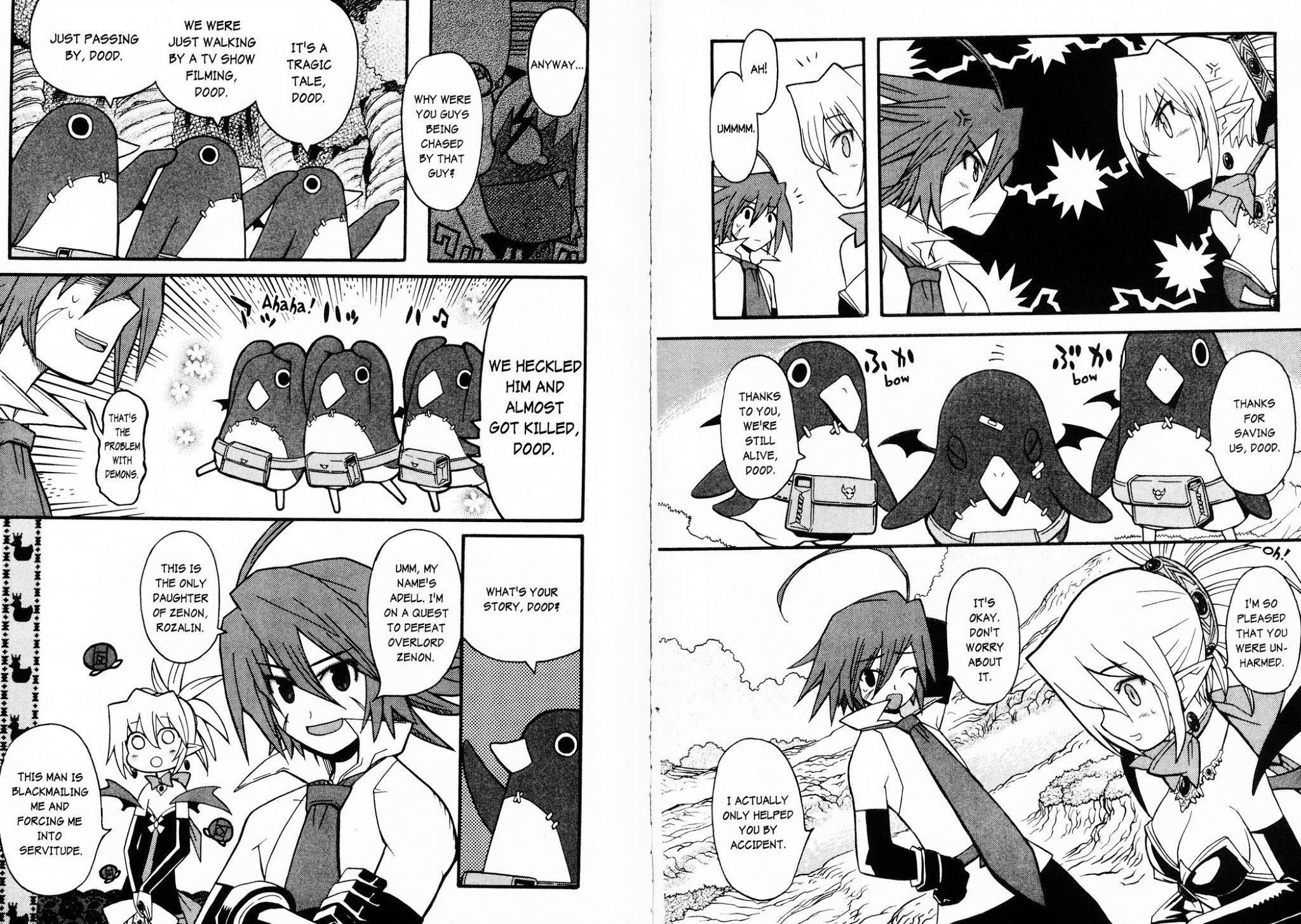 Disgaea 2: Cursed Memories Chapter 1.6 page 5 - Vol.1 Chapter 6: Human Heart, Devil Heart