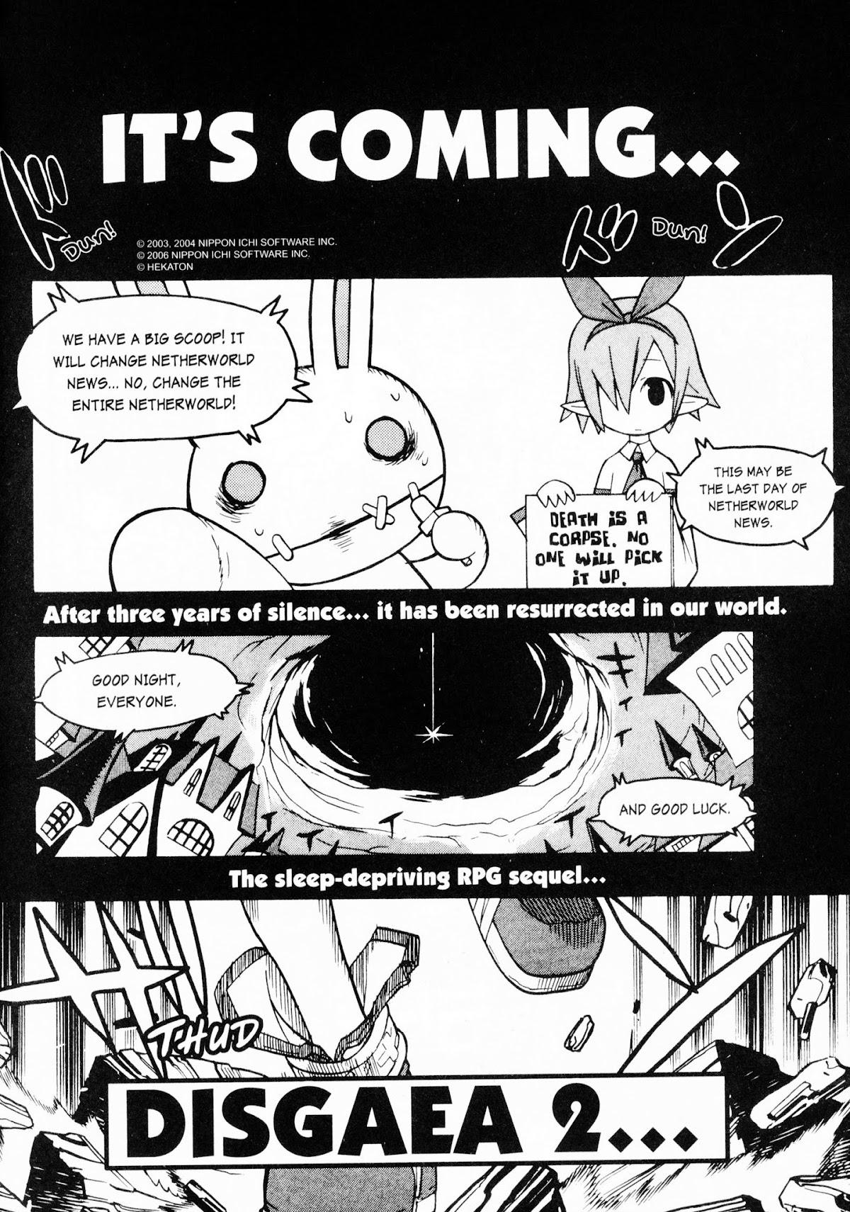 Disgaea 2: Cursed Memories Chapter 1.7-5 page 1 - Vol.1 Chapter 7.5: EXTRAS
