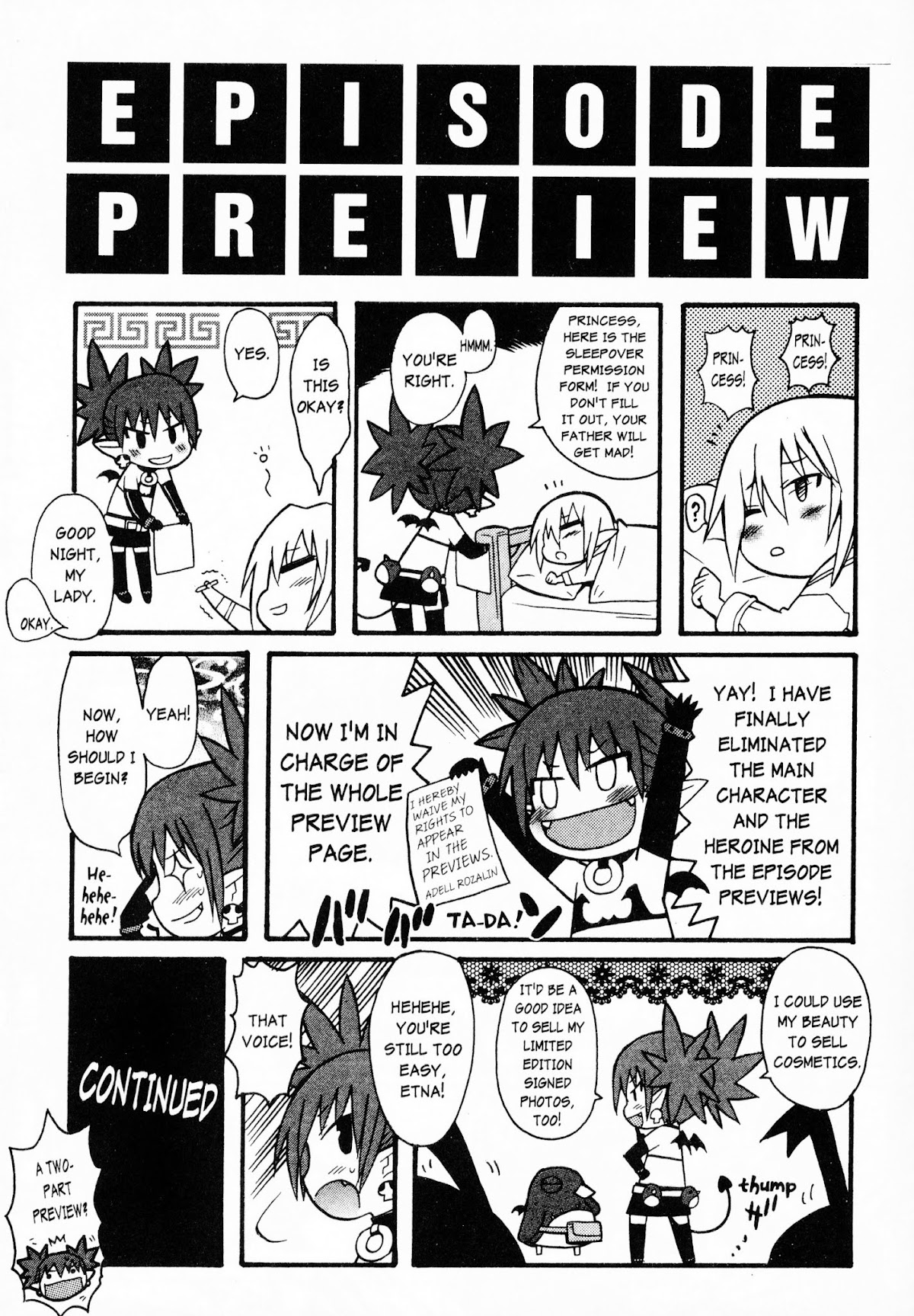 Disgaea 2: Cursed Memories Chapter 1.7 page 13 - Vol.1 Chapter 7: Rage of the Overlord