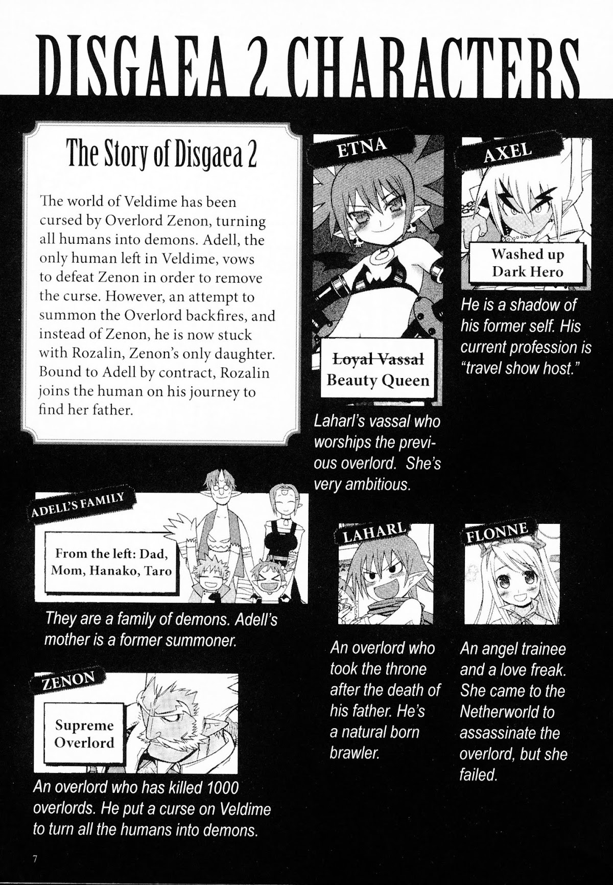 Disgaea 2: Cursed Memories Chapter 2.0 page 10 - Vol.2 Chapter 0