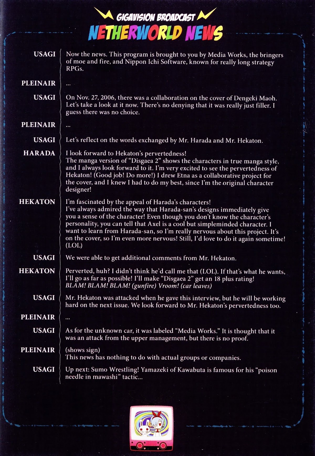 Disgaea 2: Cursed Memories Chapter 2.0 page 7 - Vol.2 Chapter 0