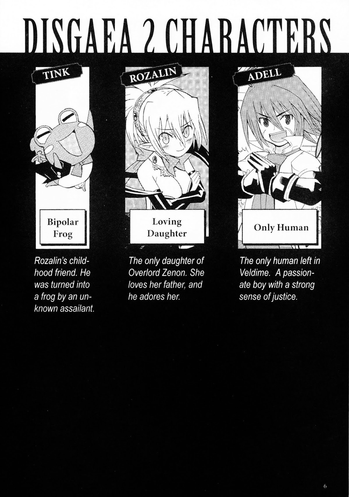 Disgaea 2: Cursed Memories Chapter 2.0 page 9 - Vol.2 Chapter 0