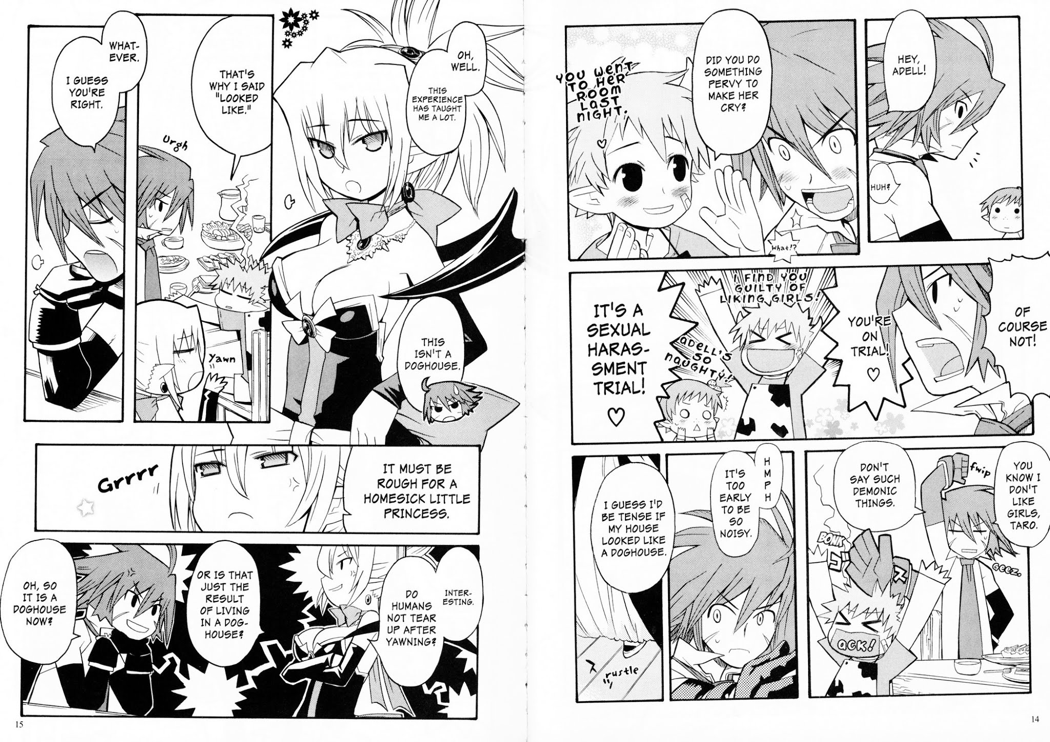 Disgaea 2: Cursed Memories Chapter 2.1 page 4 - Vol.2 Chapter 1: Premonition
